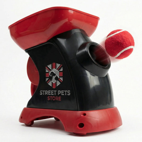 Dog Automatic Ball Launcher Convenient Pet Ball Thrower Interactive Game UK New