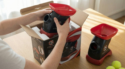 Dog Automatic Ball Launcher Convenient Pet Ball Thrower Interactive Game UK New