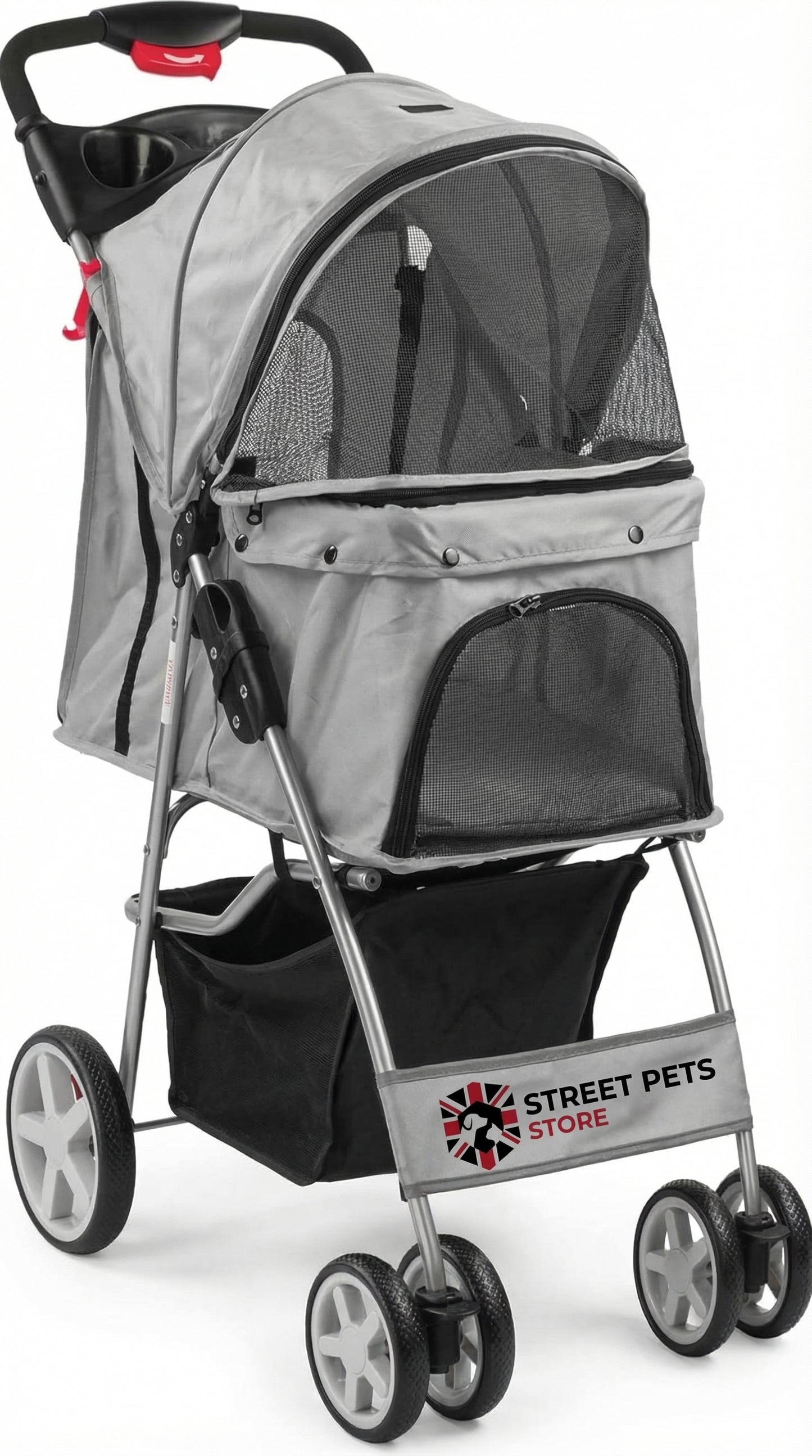 Pet Stroller with covers for small and medium-sized pets
