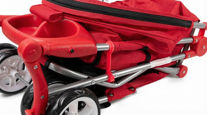 Pet Stroller with covers for small and medium-sized pets