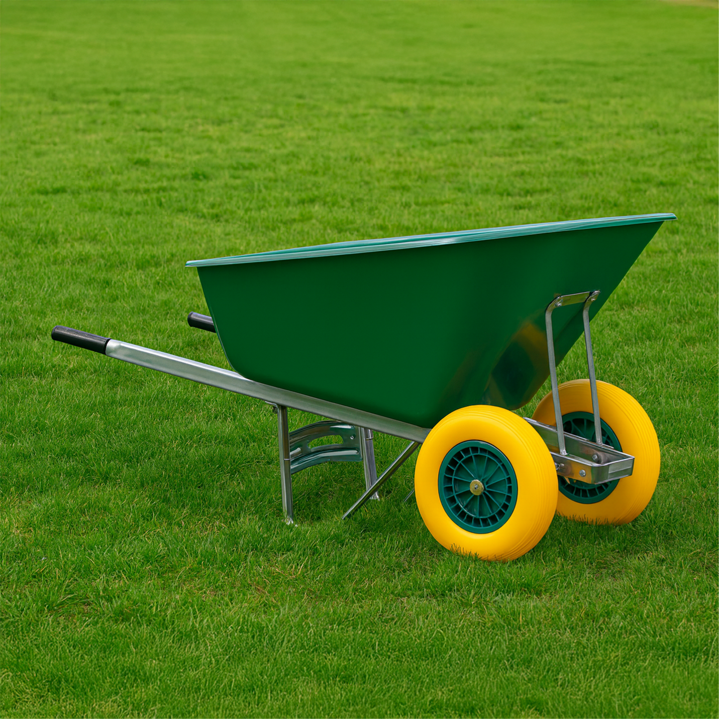 200L XL Heavy Duty Twin Wheelbarrow