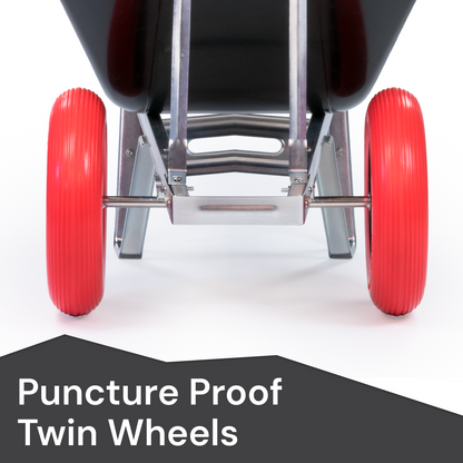 160XL Twin Wheelbarrow