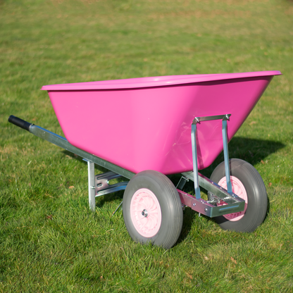 200L XL Heavy Duty Twin Wheelbarrow