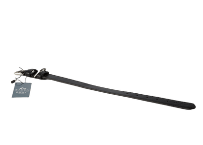 Baker & Bray Sustainable Leather Dog Collar | Black