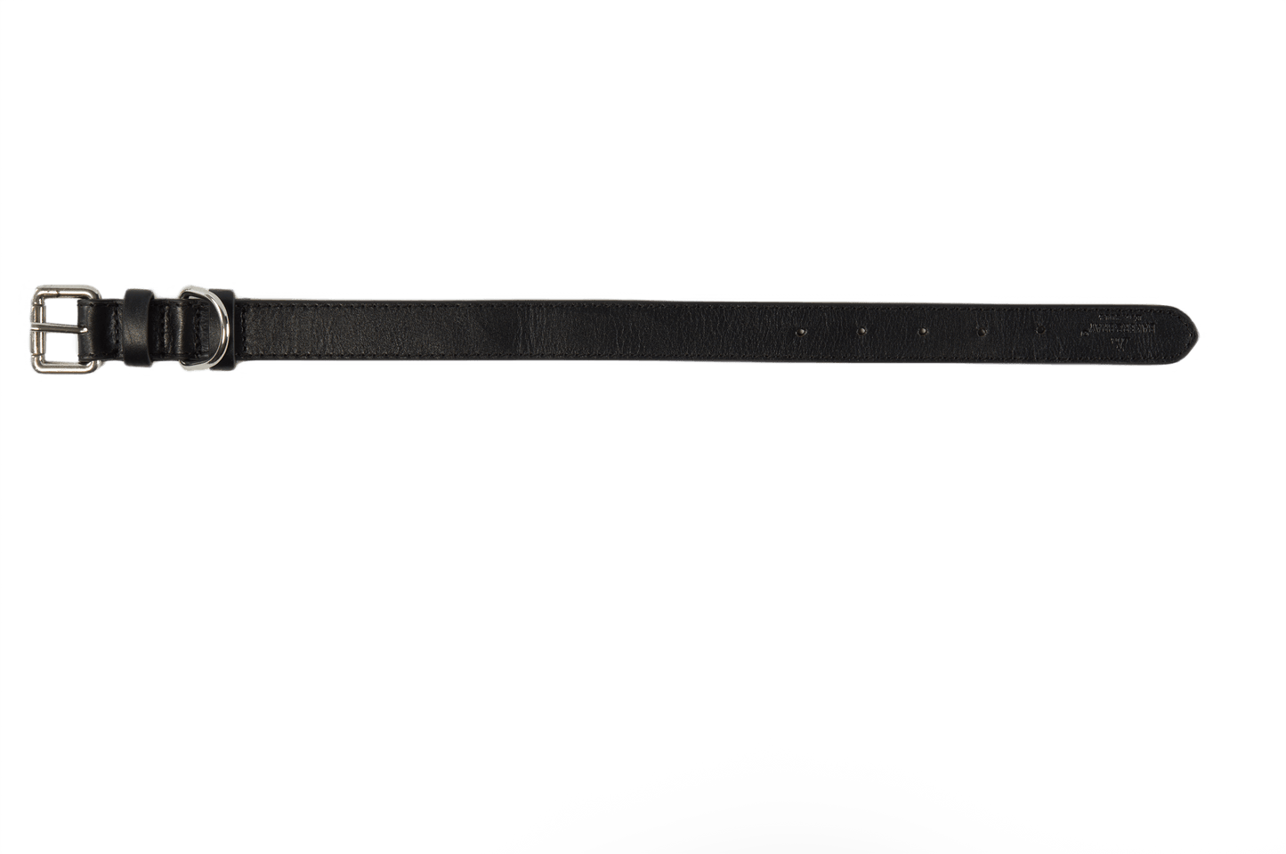 Baker & Bray Sustainable Leather Dog Collar | Black