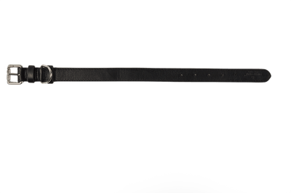 Baker & Bray Sustainable Leather Dog Collar | Black