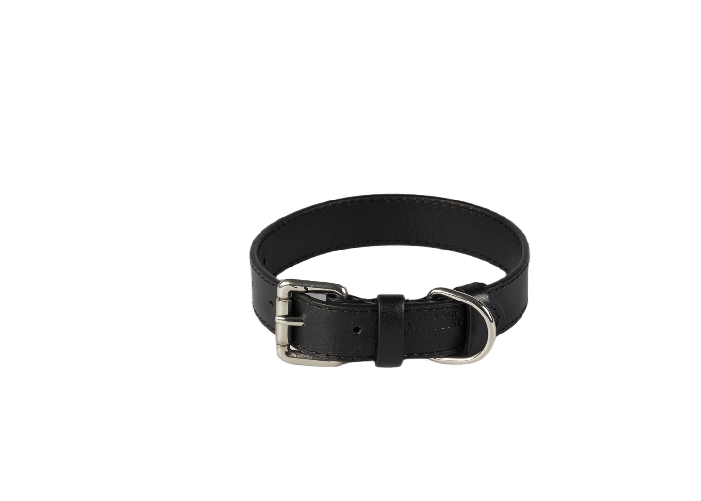 Baker & Bray Sustainable Leather Dog Collar | Black