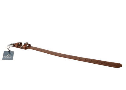 Baker & Bray Sustainable Leather Dog Collar | Brown