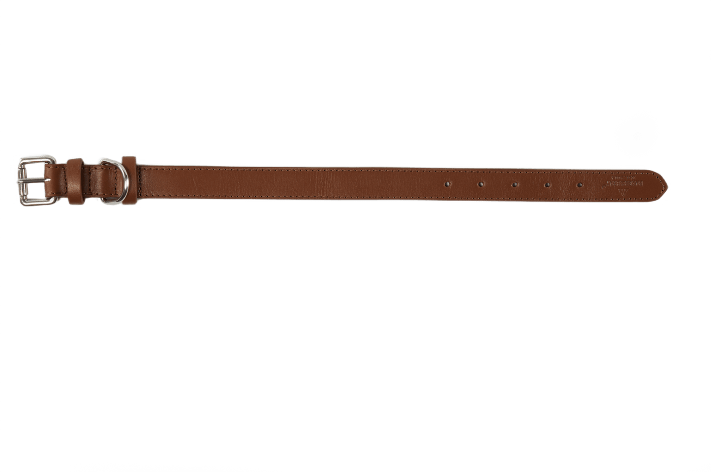 Baker & Bray Sustainable Leather Dog Collar | Brown