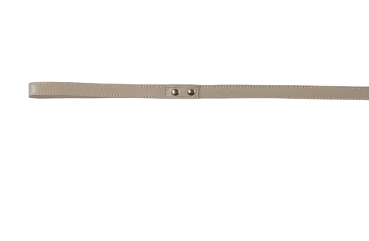 Baker & Bray Sustainable Leather Dog Collar & Lead Set | Ash