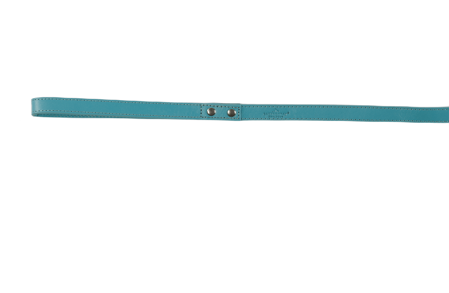 Baker & Bray Sustainable Leather Dog Collar & Lead Set | Lagoon