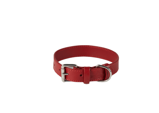 Baker & Bray Sustainable Leather Dog Collar | Rose