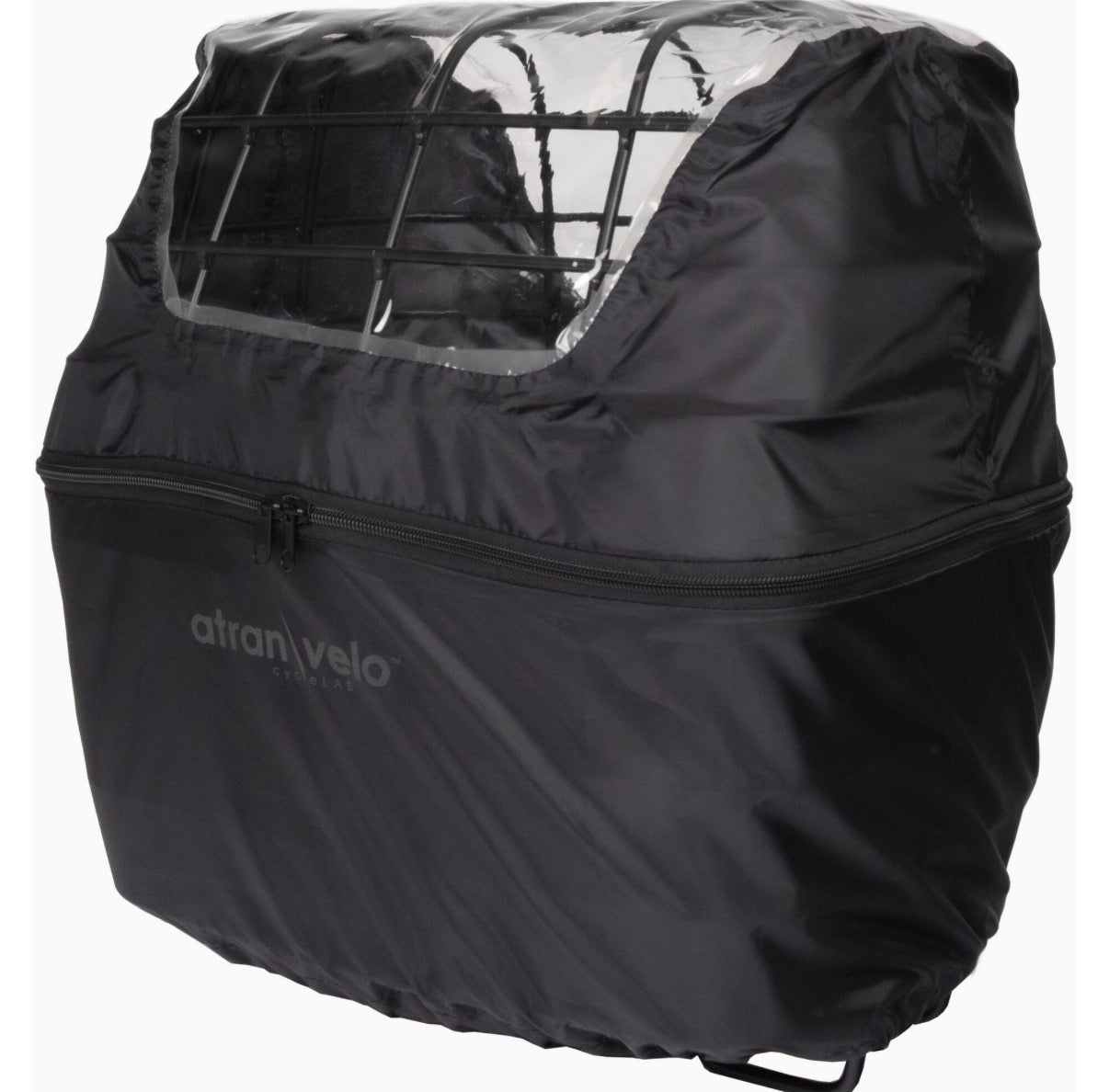 AtranVelo DUO COVER Basket Rain Cover w/ Window