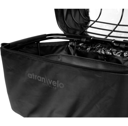 AtranVelo DUO COVER Basket Rain Cover w/ Window