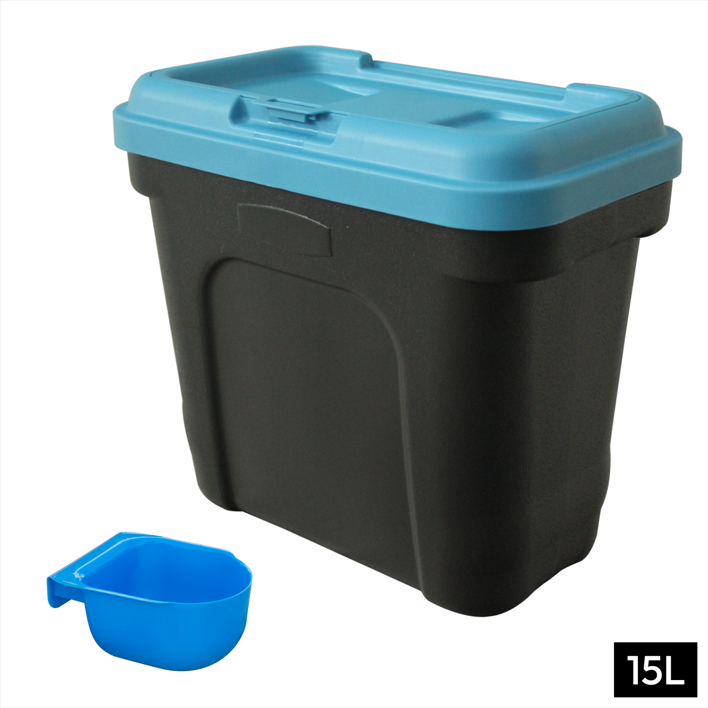 Airtight Containers with Scoop for Dry Pet/Bird/Fish Food  - 7kg (15L) /15kg (30L)
