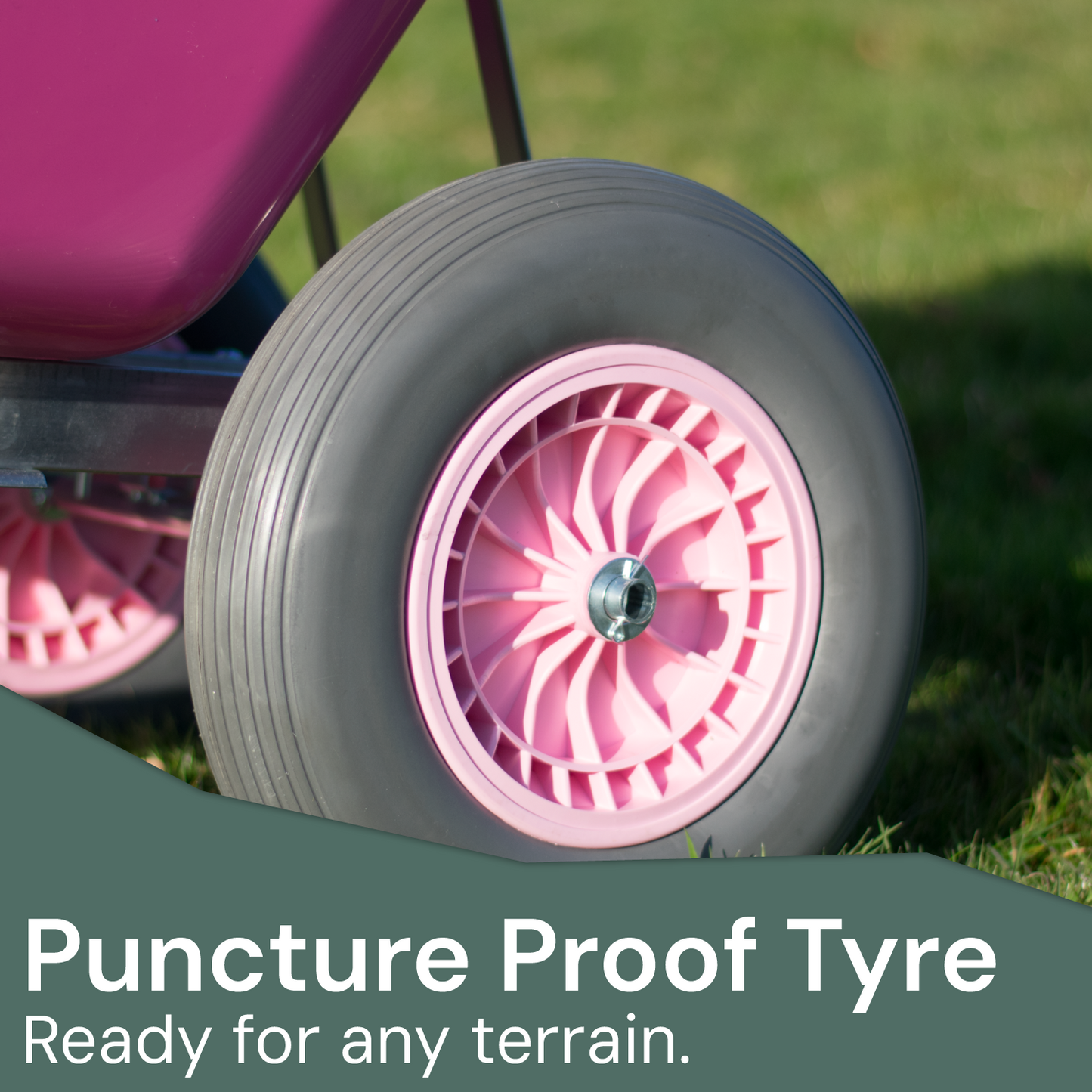 200L XL Heavy Duty Twin Wheelbarrow