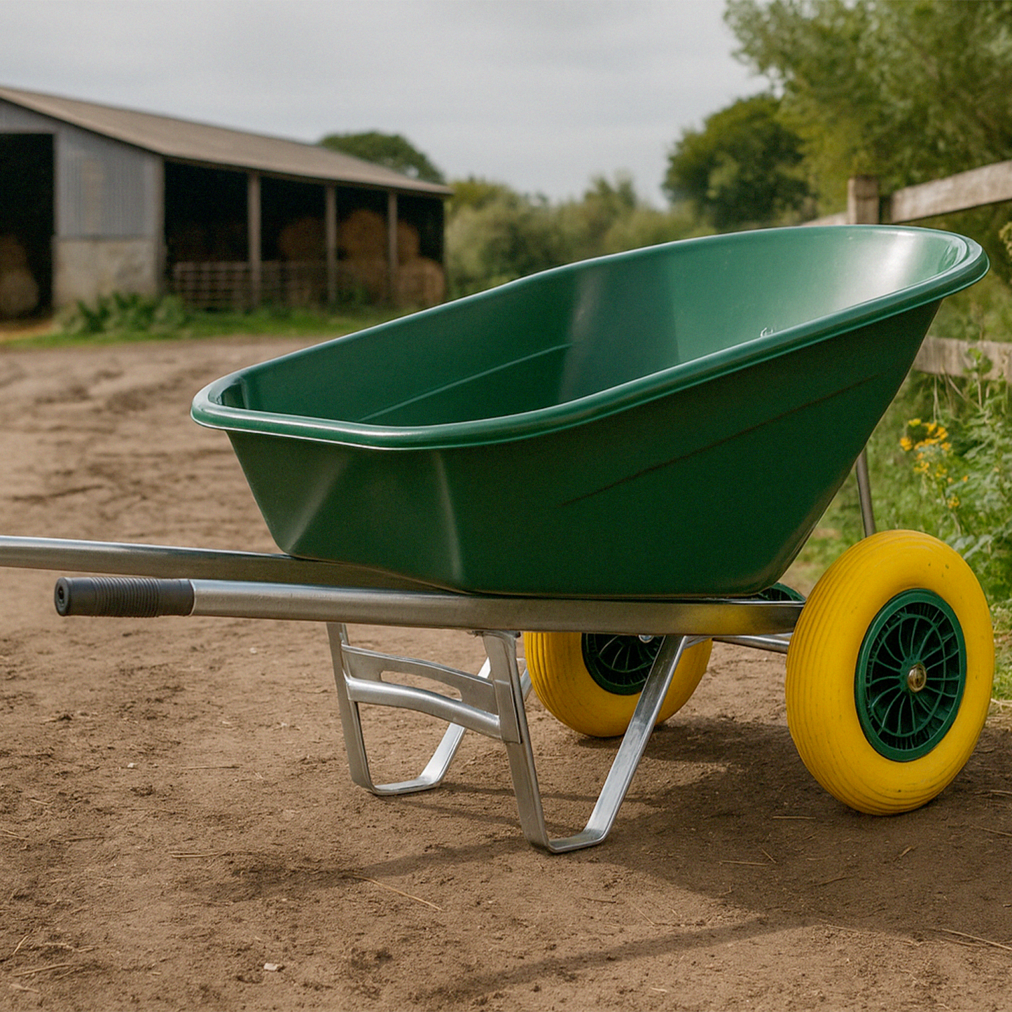 160XL Twin Wheelbarrow