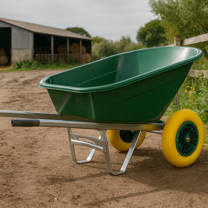 160XL Twin Wheelbarrow