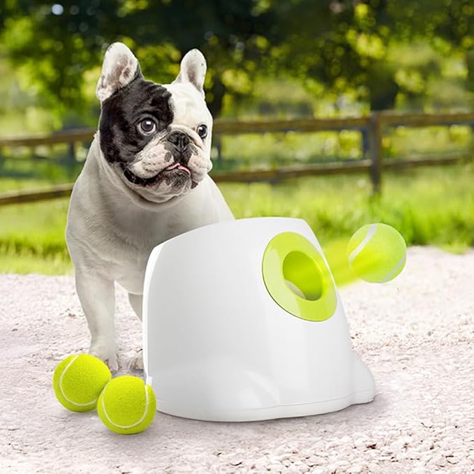 Automatic Dog Ball Launcher Interactive Fetch Toy for Dogs